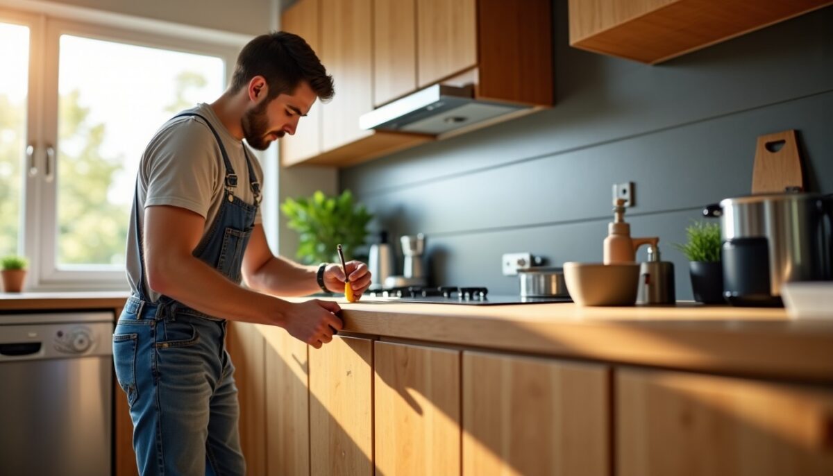 Comment réparer facilement vos armoires de cuisine endommagées ?