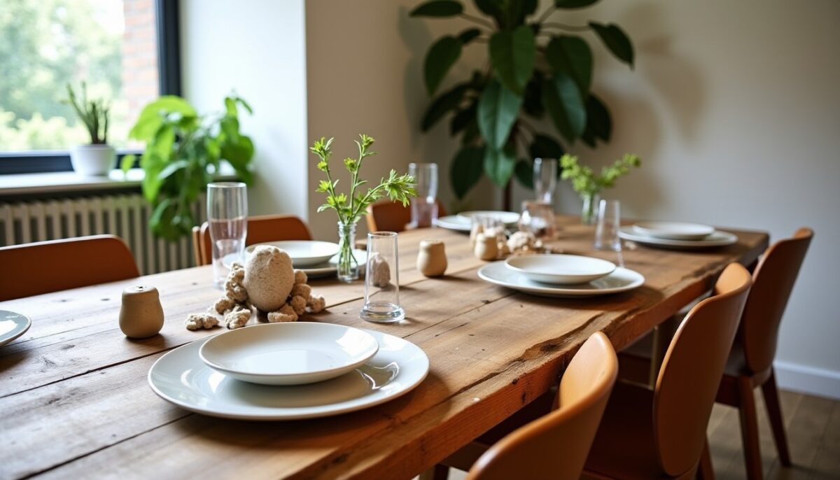 Astuces créatives pour transformer votre table de salle à manger en bois