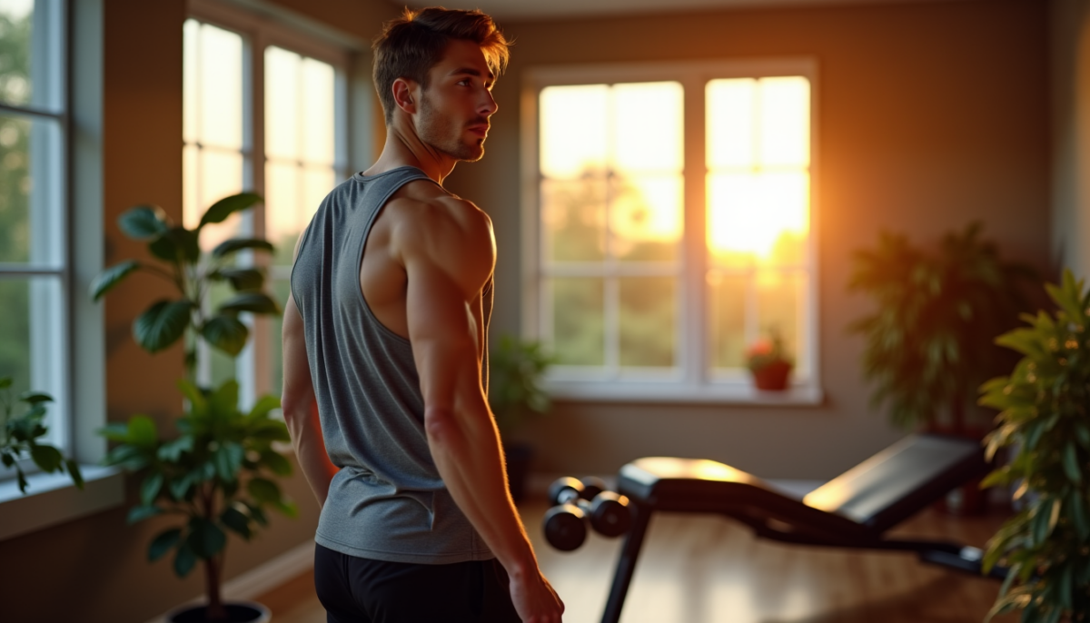 Débuter en musculation à domicile : haltères réglables ou banc incliné ?